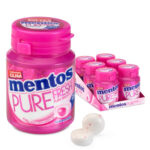 Guma de mestecat Mentos Pure Bubble Frash 60g - imagine 2