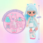 Papusa Kristal cu accesorii Cry Babies - imagine 5