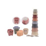 Piramida Happy World bio plastic JOHNTOY - imagine 2