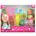 Papusa Evi parcul de distracti pentru animale 12cm Simba - imagine 4