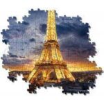 Puzzle - Turnul Eiffel 1000 piese Clementoni - imagine 3