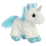Juacarie plush Unicorn alb/albastru 30 cm Aurora — изображение 2