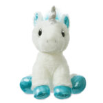 Juacarie plush Unicorn alb/albastru 30 cm Aurora — изображение 3