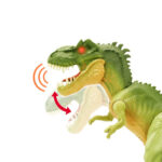 Figurina Dinozaur Furious T-Rex cu sunet, lumina Primal Clash LANARD — изображение 5