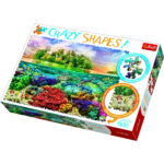 Puzzle Insula Tropicala, 600 elem. Crazy Shapes Trefl