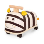 Tolocar din lemn zebra Battat