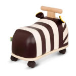Tolocar din lemn zebra Battat — изображение 4