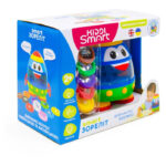 Jucarie interactiv-educativa cu sunete Nava Stelara Inteligenta Kiddi Smart, limba engleza/ucraineana