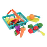 Set de joaca Cos legume cu fructe pe lipici Battat — изображение 2