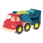 Jucarie Autotransportor cu 2 masini S2 Battat - imagine 2