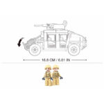 CONSTRUCTOR Model Bricks Hummer H2 SLUBAN - imagine 5