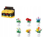 Set de constructie Floare in ghiveci in assort 1 buc SLUBAN