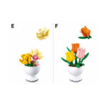 Set de constructie Floare in ghiveci in assort 1 buc SLUBAN — изображение 5