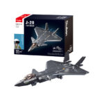 Set de constructie Avion invizibil Stealth J20SS scara 1:44, 953 elem. SLUBAN