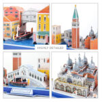 3D PUZZLE City Line Venice CUBICFUN — изображение 5