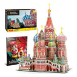 3D PUZZLE St. Basil's Cathedral CUBICFUN