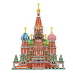 3D PUZZLE St. Basil's Cathedral CUBICFUN — изображение 2
