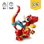 Dragon rosu Creator 3-in-1 LEGO 31145 - imagine 2