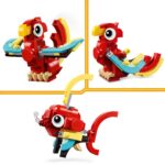 Dragon rosu Creator 3-in-1 LEGO 31145 - imagine 4
