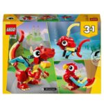 Dragon rosu Creator 3-in-1 LEGO 31145 - imagine 7