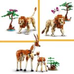 Animale salbatice din safari Creator 3-in-1 LEGO 31150 - imagine 4