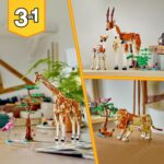 Animale salbatice din safari Creator 3-in-1 LEGO 31150 - imagine 5