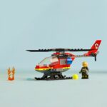 Elicopter de pompieri City LEGO 60411 - imagine 5
