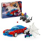 Masina de curse a Omului Paianjen si Venom Green Goblin Marvel LEGO 76279