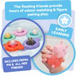 Set de joaca pentru baie Peppa Pool Party Bath Tomy — изображение 5
