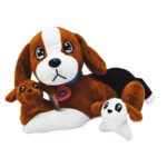 Jucarie de plus Mammy Surprise - Beagle cu catelusi seria Big Dog Sbabam — изображение 2