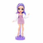 Papusa Violet Willow, Rainbow High, Fantastic Fashion, cu accesorii - imagine 6