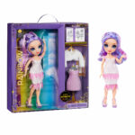 Papusa Violet Willow, Rainbow High, Fantastic Fashion, cu accesorii