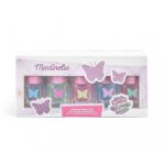 Set 5 lacuri de unghii cu sclipici Shimmer Wings Martinelia