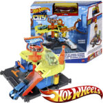 Set de joc City Downtown Express Spalatorie Auto Hot Wheels MATTEL