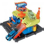 Set de joc City Downtown Express Spalatorie Auto Hot Wheels MATTEL — изображение 2