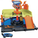 Set de joc City Downtown Express Spalatorie Auto Hot Wheels MATTEL — изображение 4