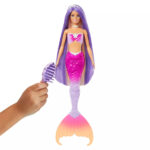 Papusa Sirena magie schimbarea culorii MATTEL - imagine 3