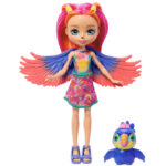 Papusa Enchantimals Tucan cu animale de companie MATTEL