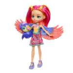 Papusa Enchantimals Tucan cu animale de companie MATTEL - imagine 2