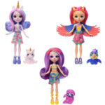 Papusa Enchantimals Tucan cu animale de companie MATTEL - imagine 5