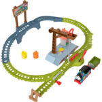 Set joc Thomas  and  Friends tren motorizat Livrare vopsea cu baterie Mattel
