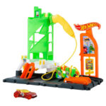 Set joc Hot Wheels Statia De Alimentare Cu Combustibil MATTEL