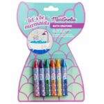 Set creioane colorate pentru baie Let`s be Mermaid MARTINELIA