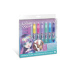 Creioane de par cu creta cu sclipici 12buc Nebulous Stars