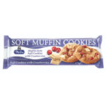 Biscuiti moi cu ciocolata alba si rachitele 175g Merba