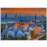 Puzzle - 1000 Blue Mosque, Istanbul, EDUCA - imagine 2