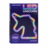 Lampa de noapte curcubeu Unicorn cu cablu USB si suport JOHNTOY