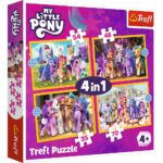 Puzzle 4in1 My Little Pony,Trefl