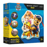 Puzzle din lemn Paw Patrol 50 piese,Trefl