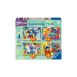 Puzzle Disney Stitch 4 In A Box RAVENSBURGER